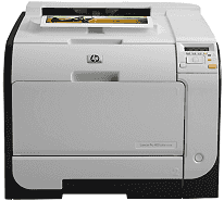 HP LaserJet Pro 400 color M451dn Printer HP LaserJet Pro 400 color M451dn driver