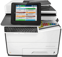 HP PageWide Managed Color Flow MFP E58650z Printer HP PageWide Managed Color Flow MFP E58650z driver